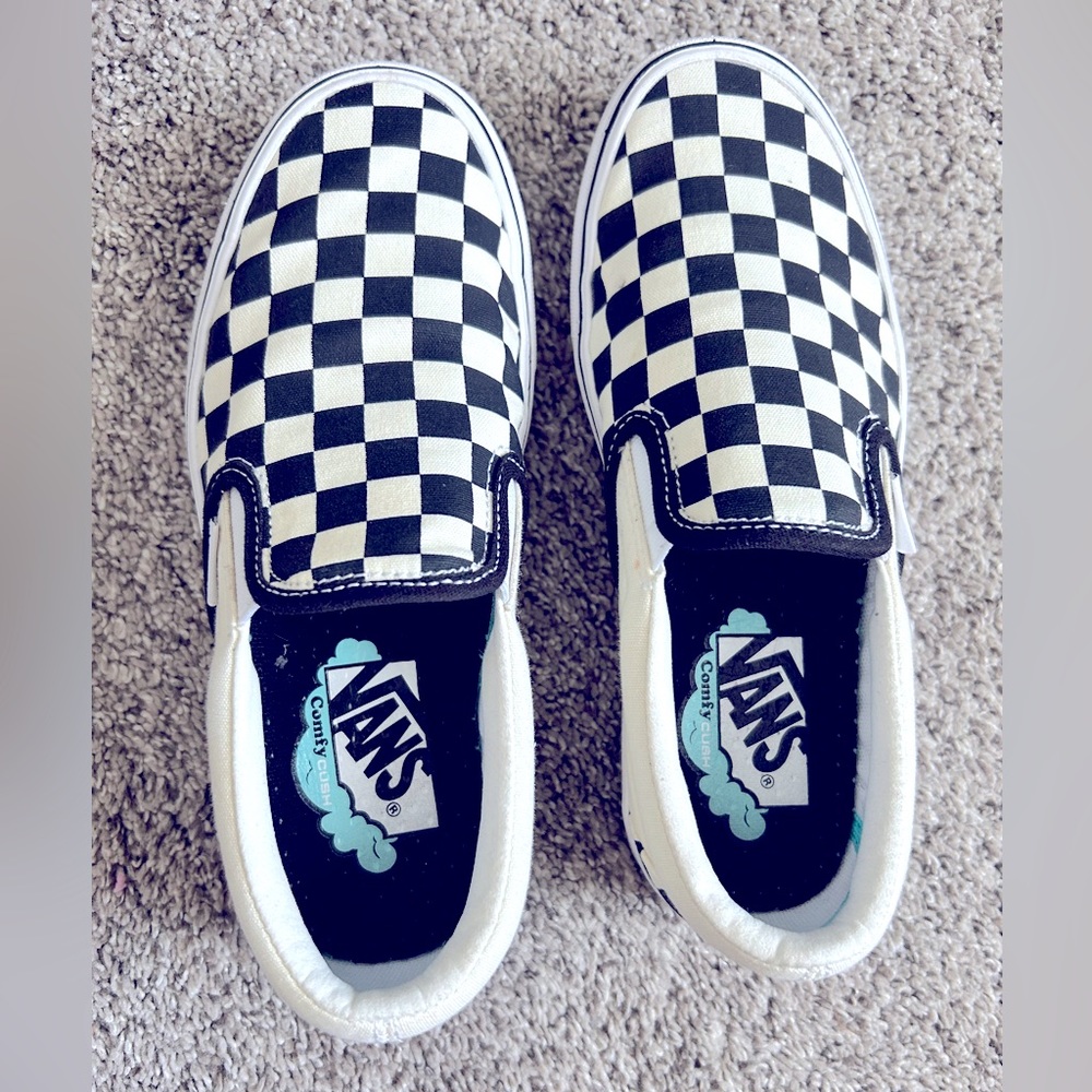 Comfy Cush Checkered Vans